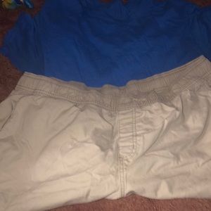 George outfit shirt shorts 2 piece